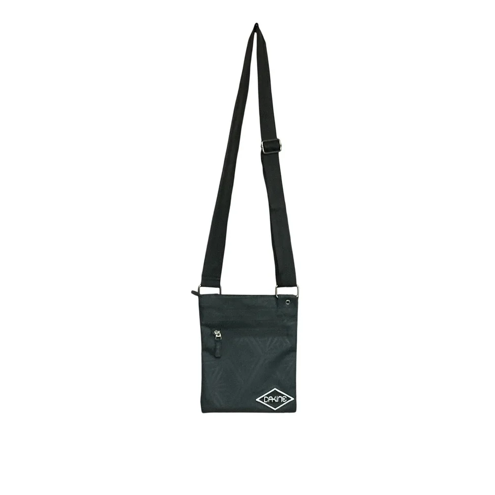 Dakine Women's Jive Crossbody Travel Hiking Shoulder Bag Black Ripstop One Size